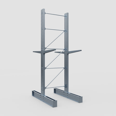 Cantilever Rack - Double Sided - Super Heavy Duty - Hot Dip Galvanized - Full Bay - Height 4877mm