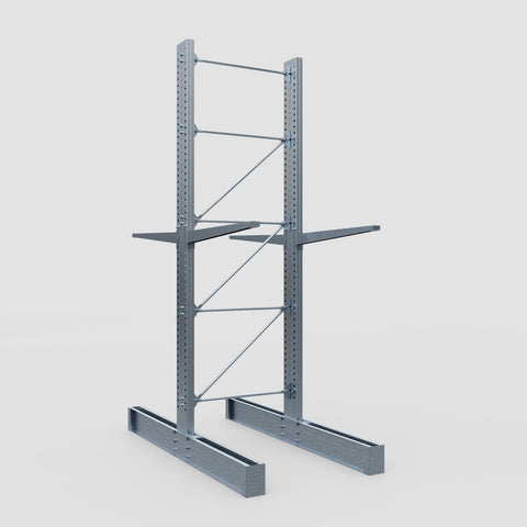Cantilever Rack - Double Sided - Super Heavy Duty - Hot Dip Galvanized - Full Bay - Height 4877mm