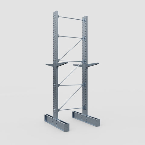 Cantilever Rack - Double Sided - Super Heavy Duty - Hot Dip Galvanized - Full Bay - Height 4877mm