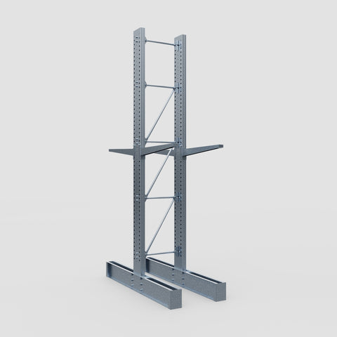 Cantilever Rack - Double Sided - Super Heavy Duty - Hot Dip Galvanized - Full Bay - Height 4877mm