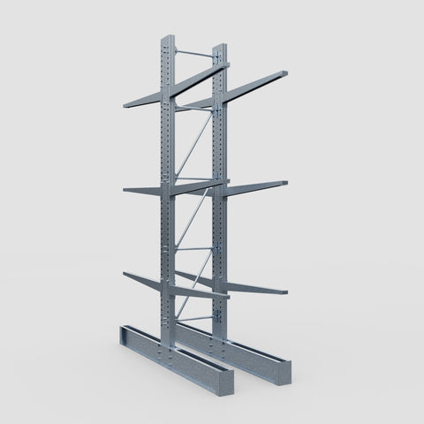 Cantilever Rack - Double Sided - Super Heavy Duty - Hot Dip Galvanized - Full Bay - Height 4877mm