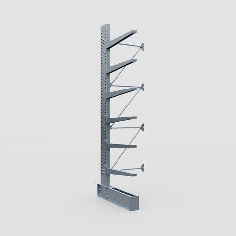 Cantilever Rack - Single Sided - Super Heavy Duty - Hot Dip Galvanized - Add-On Bay - Height 4267mm