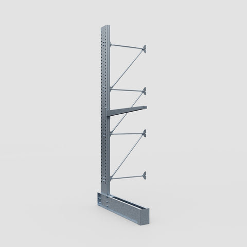 Cantilever Rack - Single Sided - Super Heavy Duty - Hot Dip Galvanized - Add-On Bay - Height 4267mm