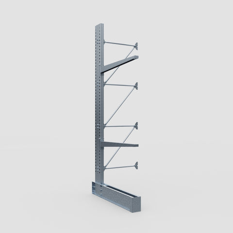Cantilever Rack - Single Sided - Super Heavy Duty - Hot Dip Galvanized - Add-On Bay - Height 4267mm