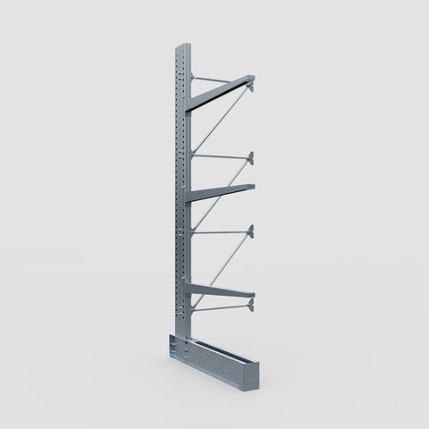 Cantilever Rack - Single Sided - Super Heavy Duty - Hot Dip Galvanized - Add-On Bay - Height 4267mm