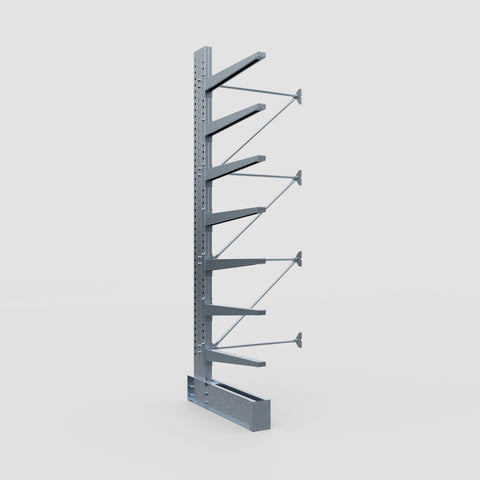 Cantilever Rack - Single Sided - Super Heavy Duty - Hot Dip Galvanized - Add-On Bay - Height 4267mm