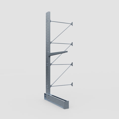 Cantilever Rack - Single Sided - Super Heavy Duty - Hot Dip Galvanized - Add-On Bay - Height 4267mm