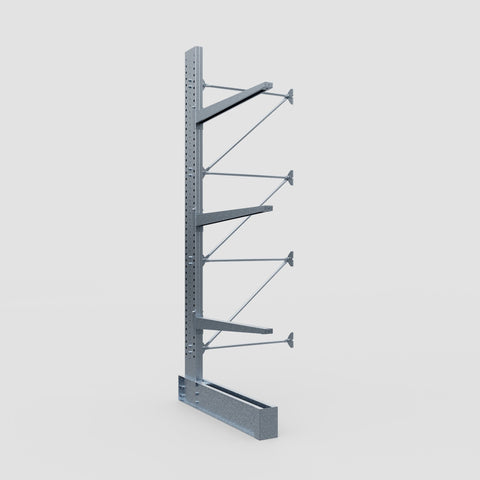 Cantilever Rack - Single Sided - Super Heavy Duty - Hot Dip Galvanized - Add-On Bay - Height 4267mm