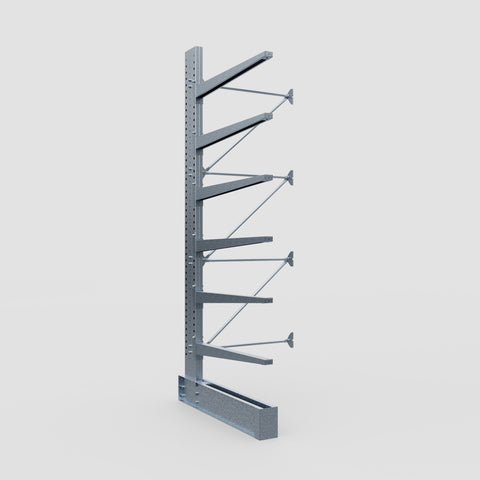 Cantilever Rack - Single Sided - Super Heavy Duty - Hot Dip Galvanized - Add-On Bay - Height 4267mm