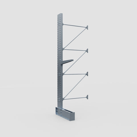 Cantilever Rack - Single Sided - Super Heavy Duty - Hot Dip Galvanized - Add-On Bay - Height 4267mm