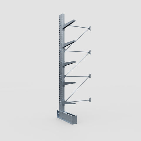 Cantilever Rack - Single Sided - Super Heavy Duty - Hot Dip Galvanized - Add-On Bay - Height 4267mm