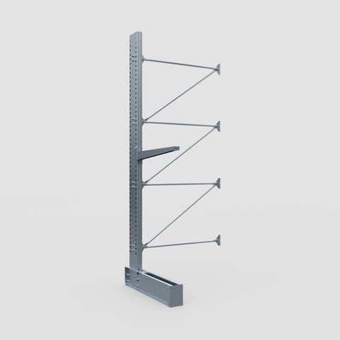 Cantilever Rack - Single Sided - Super Heavy Duty - Hot Dip Galvanized - Add-On Bay - Height 4267mm