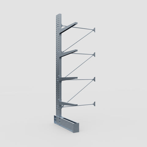 Cantilever Rack - Single Sided - Super Heavy Duty - Hot Dip Galvanized - Add-On Bay - Height 4267mm