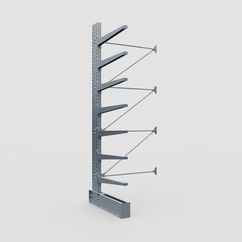 Cantilever Rack - Single Sided - Super Heavy Duty - Hot Dip Galvanized - Add-On Bay - Height 4267mm
