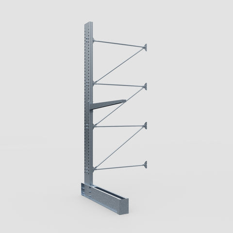 Cantilever Rack - Single Sided - Super Heavy Duty - Hot Dip Galvanized - Add-On Bay - Height 4267mm