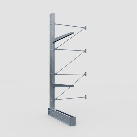 Cantilever Rack - Single Sided - Super Heavy Duty - Hot Dip Galvanized - Add-On Bay - Height 4267mm