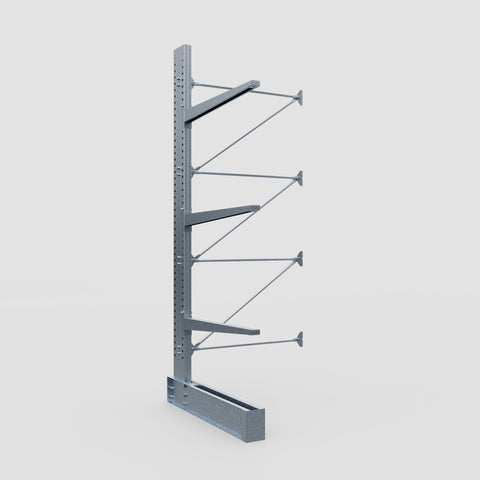 Cantilever Rack - Single Sided - Super Heavy Duty - Hot Dip Galvanized - Add-On Bay - Height 4267mm