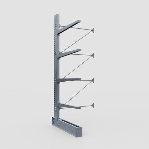 Cantilever Rack - Single Sided - Super Heavy Duty - Hot Dip Galvanized - Add-On Bay - Height 4267mm