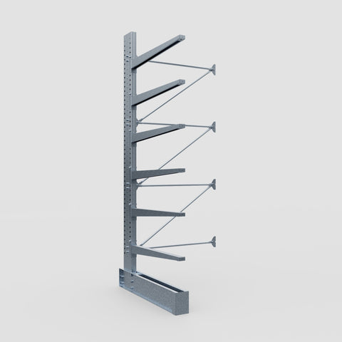Cantilever Rack - Single Sided - Super Heavy Duty - Hot Dip Galvanized - Add-On Bay - Height 4267mm