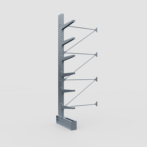 Cantilever Rack - Single Sided - Super Heavy Duty - Hot Dip Galvanized - Add-On Bay - Height 4267mm