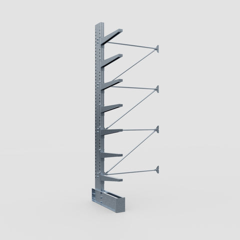 Cantilever Rack - Single Sided - Super Heavy Duty - Hot Dip Galvanized - Add-On Bay - Height 4267mm