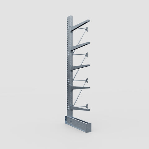 Cantilever Rack - Single Sided - Super Heavy Duty - Hot Dip Galvanized - Add-On Bay - Height 4267mm