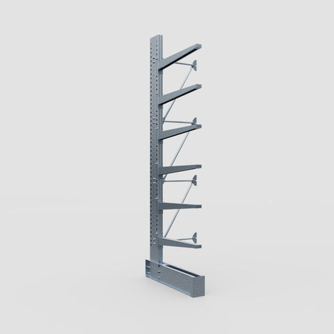 Cantilever Rack - Single Sided - Super Heavy Duty - Hot Dip Galvanized - Add-On Bay - Height 4267mm