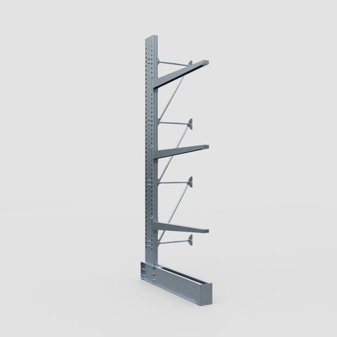 Cantilever Rack - Single Sided - Super Heavy Duty - Hot Dip Galvanized - Add-On Bay - Height 4267mm