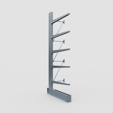 Cantilever Rack - Single Sided - Super Heavy Duty - Hot Dip Galvanized - Add-On Bay - Height 4267mm
