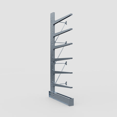 Cantilever Rack - Single Sided - Super Heavy Duty - Hot Dip Galvanized - Add-On Bay - Height 4267mm