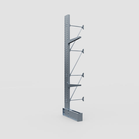 Cantilever Rack - Single Sided - Super Heavy Duty - Hot Dip Galvanized - Add-On Bay - Height 4267mm
