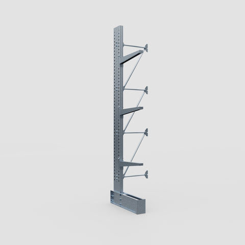 Cantilever Rack - Single Sided - Super Heavy Duty - Hot Dip Galvanized - Add-On Bay - Height 4267mm