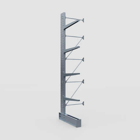 Cantilever Rack - Single Sided - Super Heavy Duty - Hot Dip Galvanized - Add-On Bay - Height 4877mm