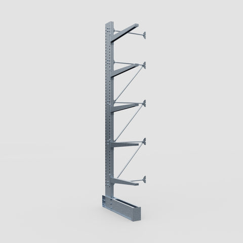 Cantilever Rack - Single Sided - Super Heavy Duty - Hot Dip Galvanized - Add-On Bay - Height 4877mm