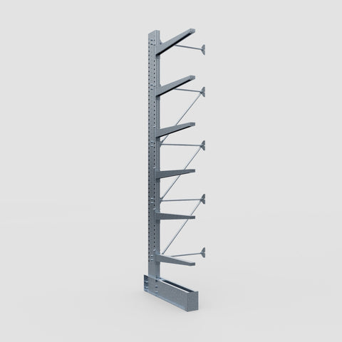 Cantilever Rack - Single Sided - Super Heavy Duty - Hot Dip Galvanized - Add-On Bay - Height 4877mm