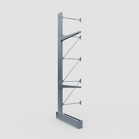 Cantilever Rack - Single Sided - Super Heavy Duty - Hot Dip Galvanized - Add-On Bay - Height 4877mm
