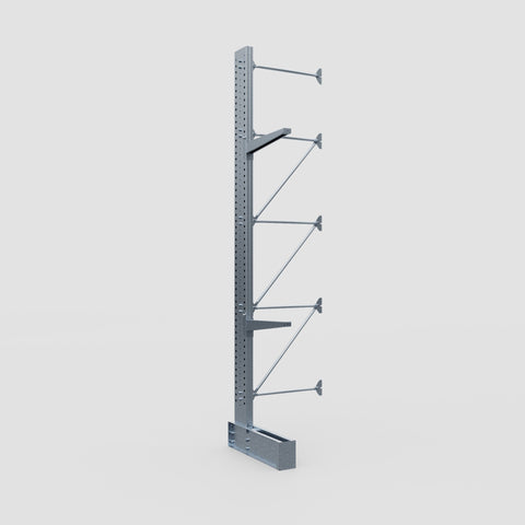 Cantilever Rack - Single Sided - Super Heavy Duty - Hot Dip Galvanized - Add-On Bay - Height 4877mm