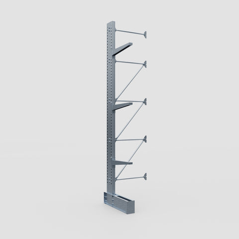 Cantilever Rack - Single Sided - Super Heavy Duty - Hot Dip Galvanized - Add-On Bay - Height 4877mm
