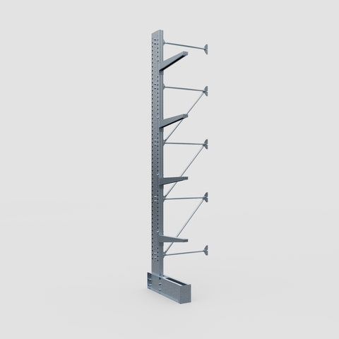 Cantilever Rack - Single Sided - Super Heavy Duty - Hot Dip Galvanized - Add-On Bay - Height 4877mm