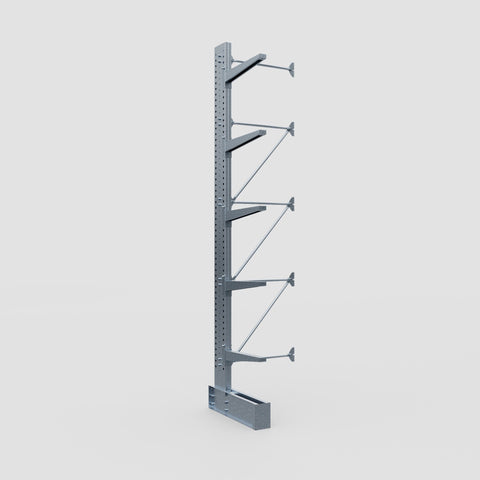 Cantilever Rack - Single Sided - Super Heavy Duty - Hot Dip Galvanized - Add-On Bay - Height 4877mm