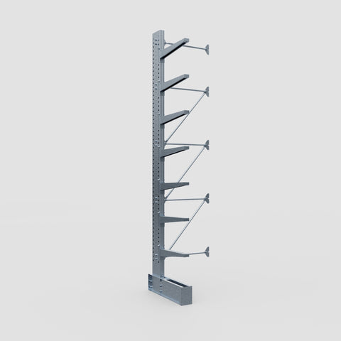 Cantilever Rack - Single Sided - Super Heavy Duty - Hot Dip Galvanized - Add-On Bay - Height 4877mm
