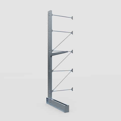 Cantilever Rack - Single Sided - Super Heavy Duty - Hot Dip Galvanized - Add-On Bay - Height 4877mm