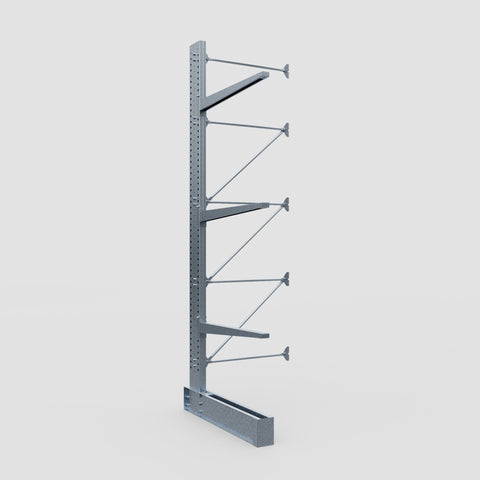 Cantilever Rack - Single Sided - Super Heavy Duty - Hot Dip Galvanized - Add-On Bay - Height 4877mm