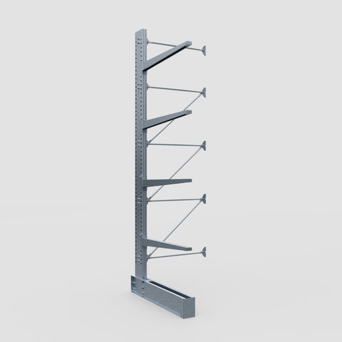 Cantilever Rack - Single Sided - Super Heavy Duty - Hot Dip Galvanized - Add-On Bay - Height 4877mm