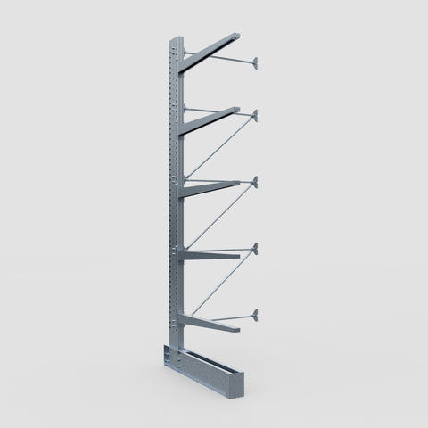 Cantilever Rack - Single Sided - Super Heavy Duty - Hot Dip Galvanized - Add-On Bay - Height 4877mm