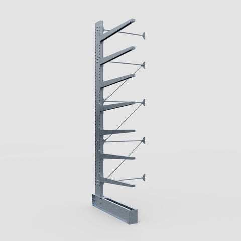 Cantilever Rack - Single Sided - Super Heavy Duty - Hot Dip Galvanized - Add-On Bay - Height 4877mm