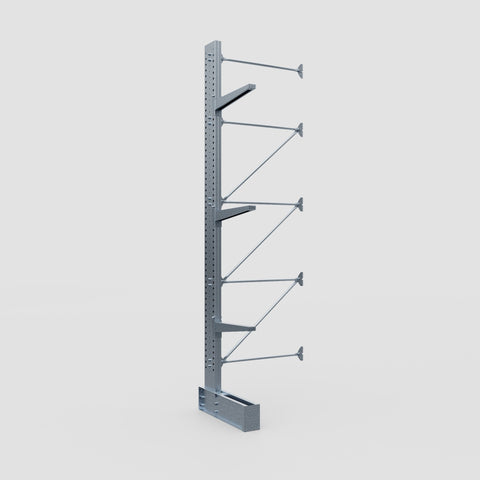 Cantilever Rack - Single Sided - Super Heavy Duty - Hot Dip Galvanized - Add-On Bay - Height 4877mm