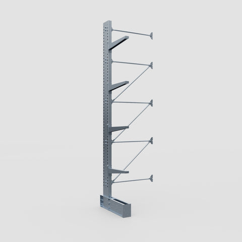 Cantilever Rack - Single Sided - Super Heavy Duty - Hot Dip Galvanized - Add-On Bay - Height 4877mm