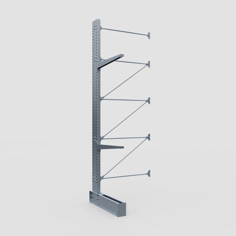 Cantilever Rack - Single Sided - Super Heavy Duty - Hot Dip Galvanized - Add-On Bay - Height 4877mm