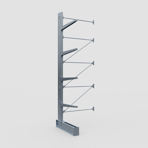 Cantilever Rack - Single Sided - Super Heavy Duty - Hot Dip Galvanized - Add-On Bay - Height 4877mm
